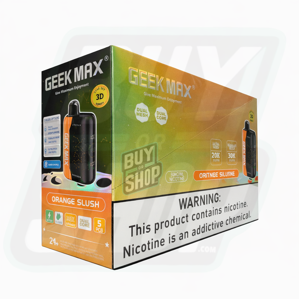 Geek Max Orange Slush 30K 5-Pack