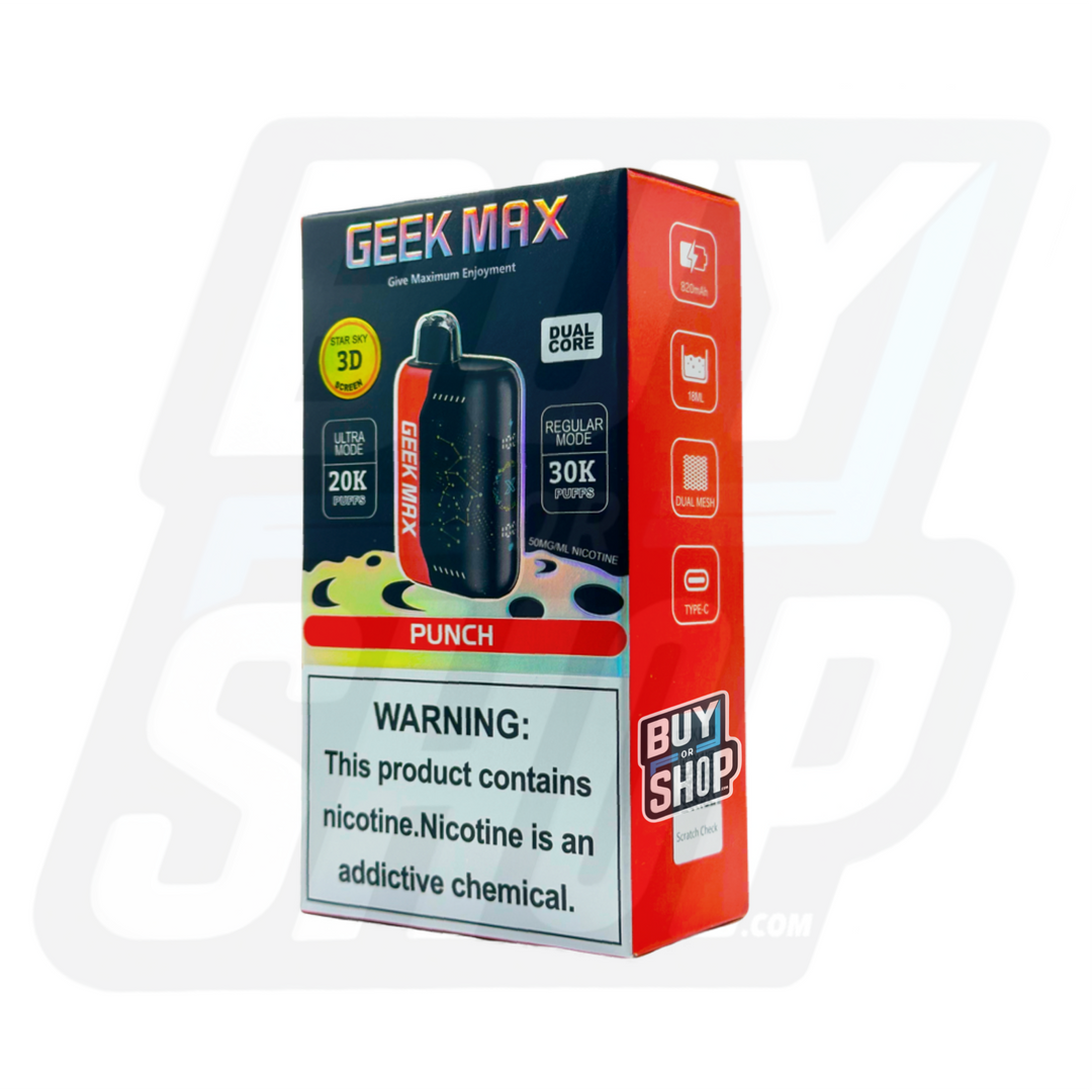 Geek Max Punch 30K 1-Pack