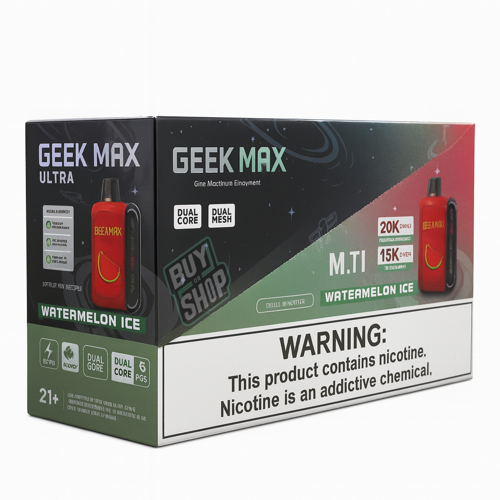 Geek Max Ultra Watermelon Ice 20K 5-Pack
