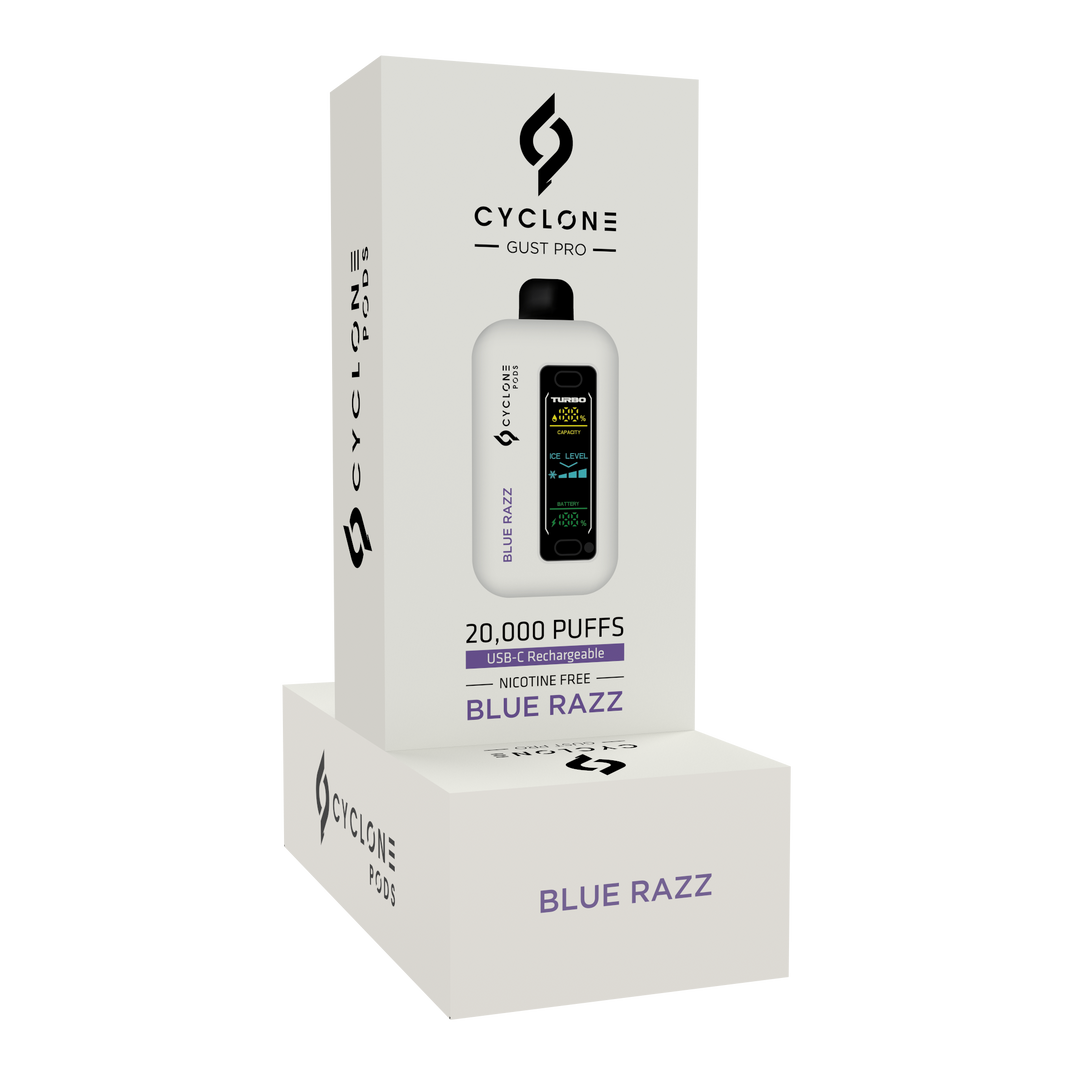 Gust Pro Blue Razz Nic Free 20K