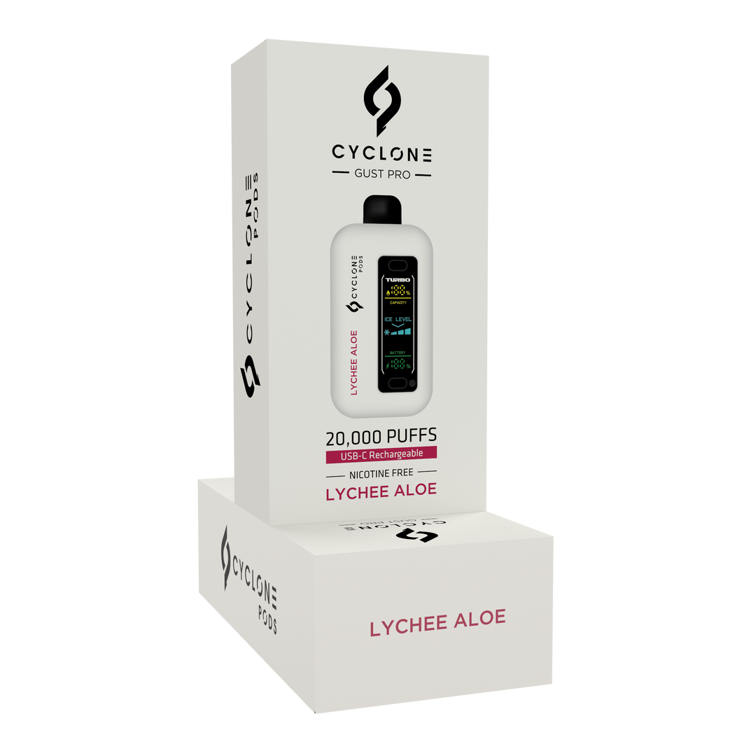 Gust Pro Lychee Aloe Nic Free 20K