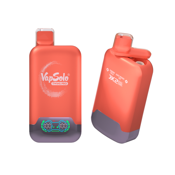 VapSolo Twins - Cherry Cola & Juicy Peach Ice 50K