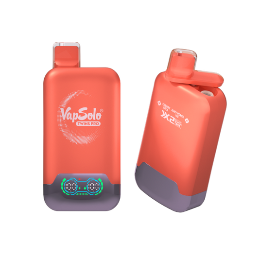 VapSolo Twins - Cherry Cola & Juicy Peach Ice 50K
