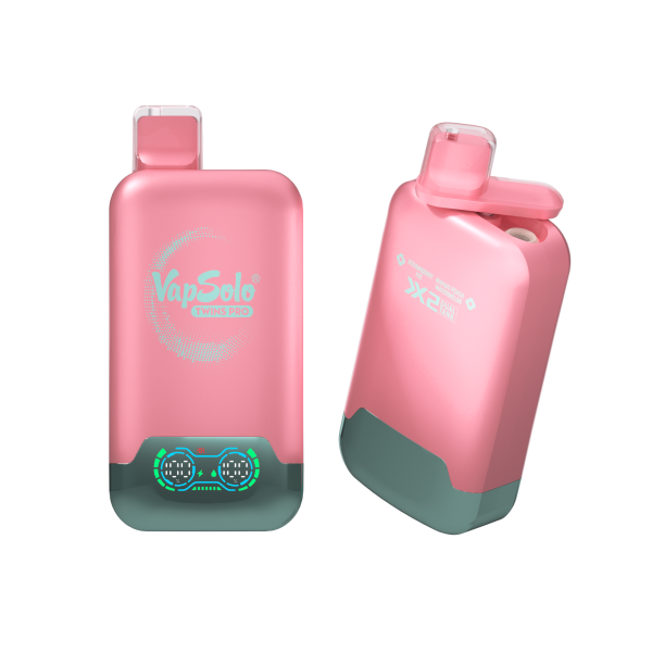 VapSolo Twins - Strawberry Ice & Mango Peach Watermelon 50K