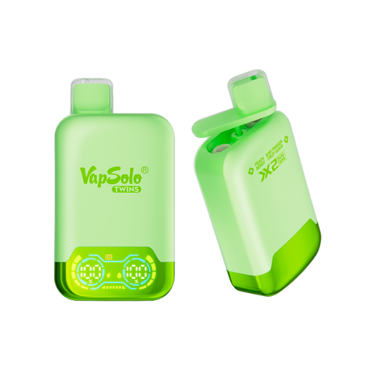 VapSolo Twins - Peach Berry & Kiwi Passionfruit Guava 50K