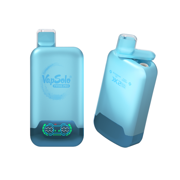 VapSolo Twins - Blueberry Ice & Fizzy Cherry 50K