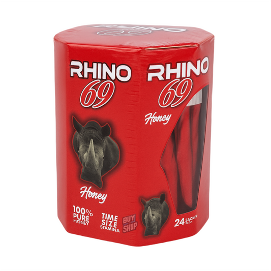Rhino 69 - Red Honey 24-Pack