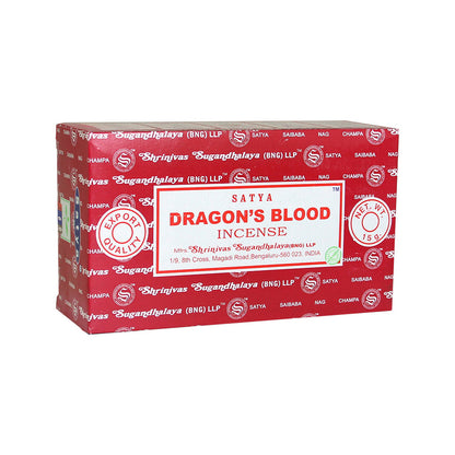 Satya - Dragon's Blood Incense 12-Pack