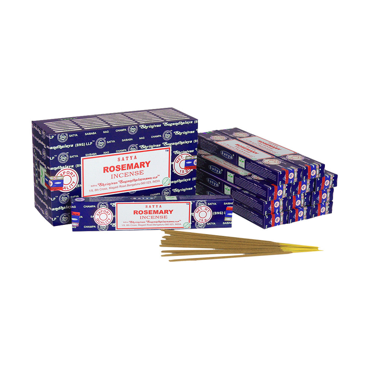 Satya - Rosemary Incense 12-Pack