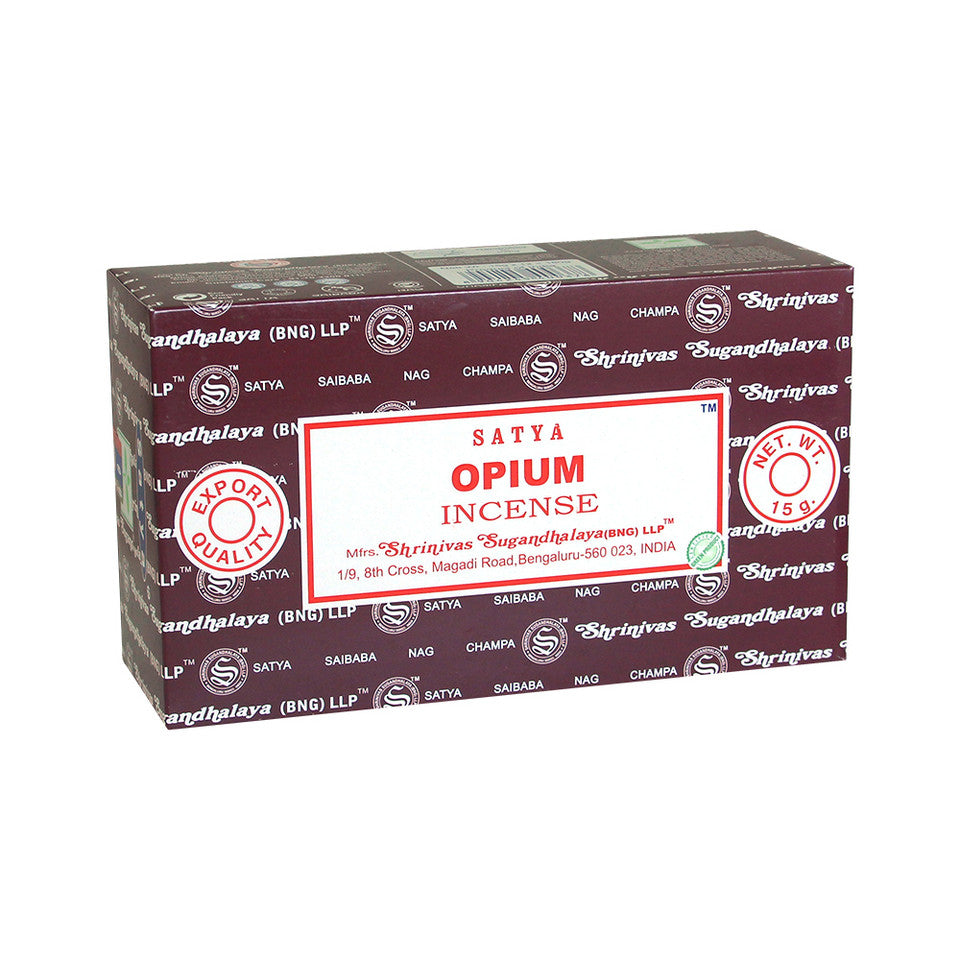 Satya - Opium Incense 12-Pack