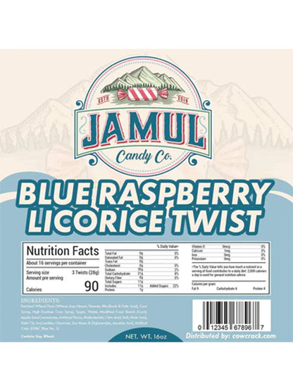 Jamul Licorice - Blue Raspberry Twist