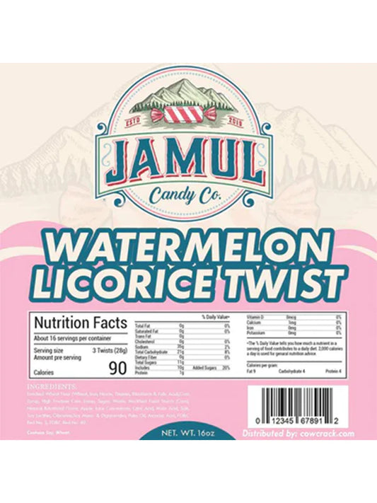 Jamul Licorice - Watermelon Twist