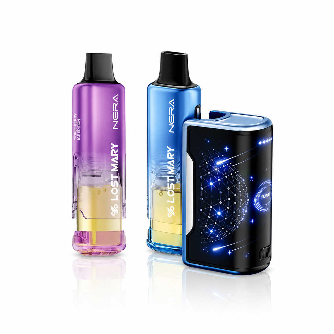 Lost Mary BlackBerry Blueberry &amp; Blue Razz Ice Nera Fullview Kit 70K