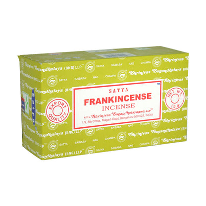 Satya - Frankincense Incense 12-Pack