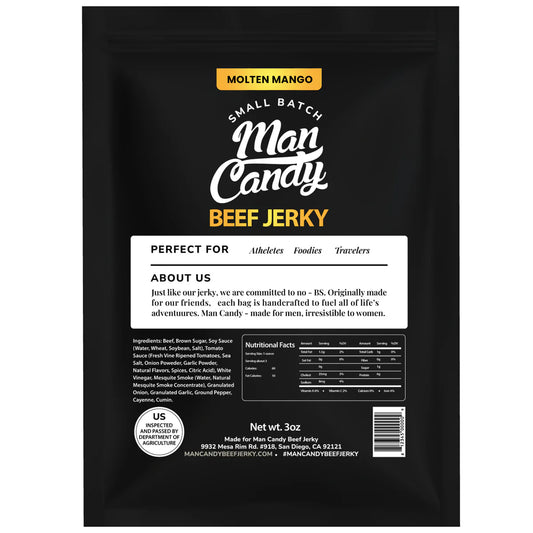 Man Candy - Molten Mango Beef Jerky