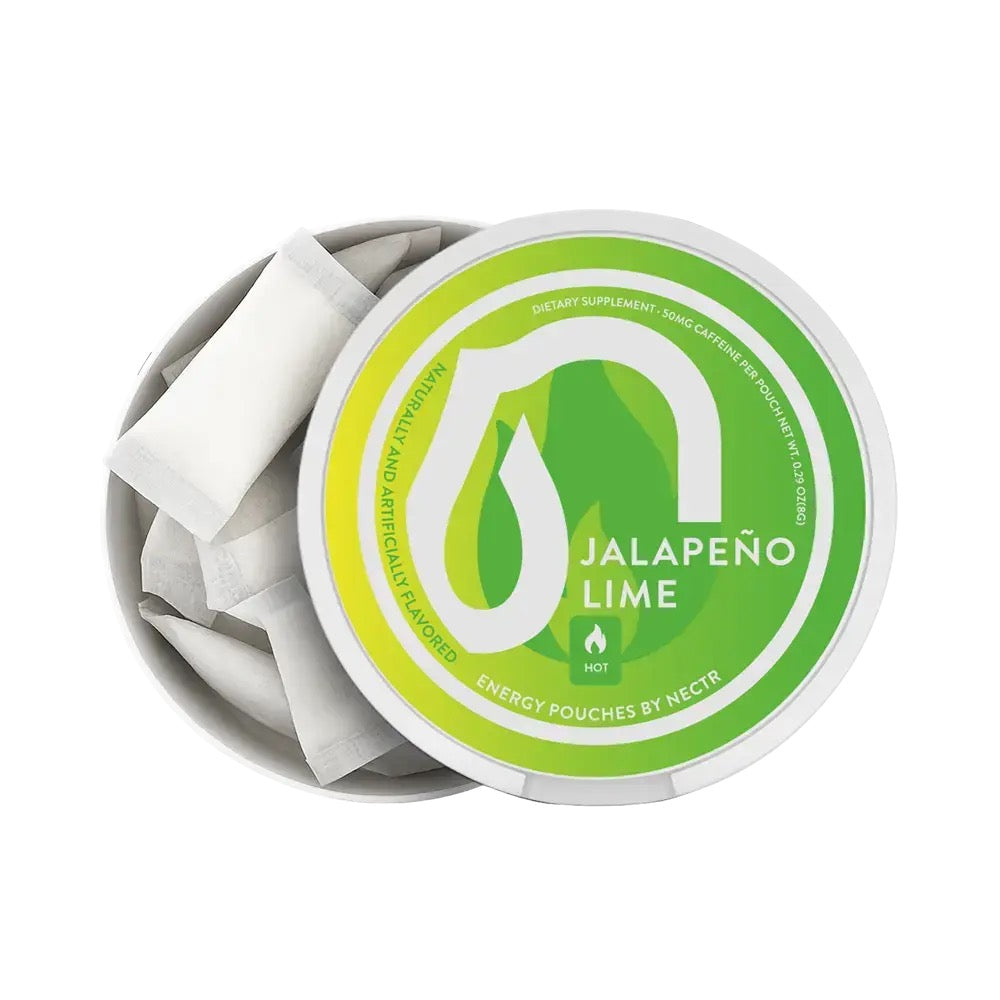 Nectr Jalapeno Lime Energy Pouches