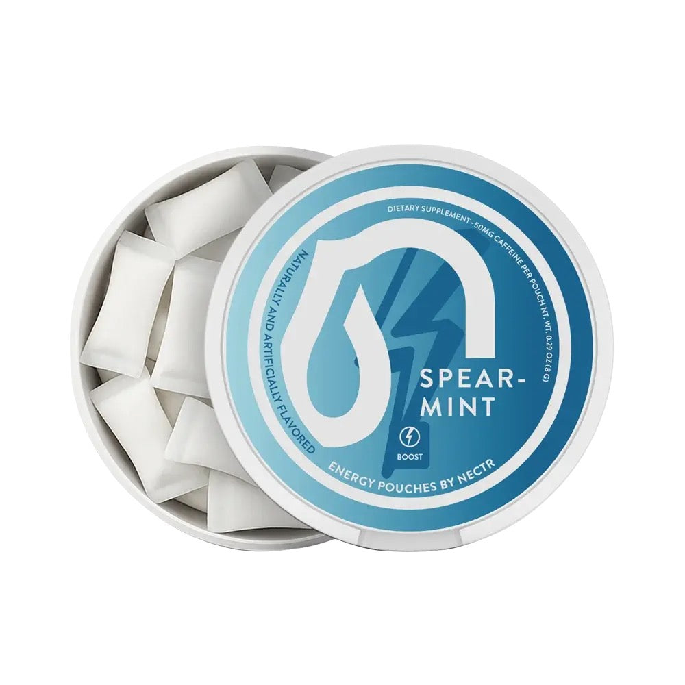 Nectr Spearmint Energy Pouches