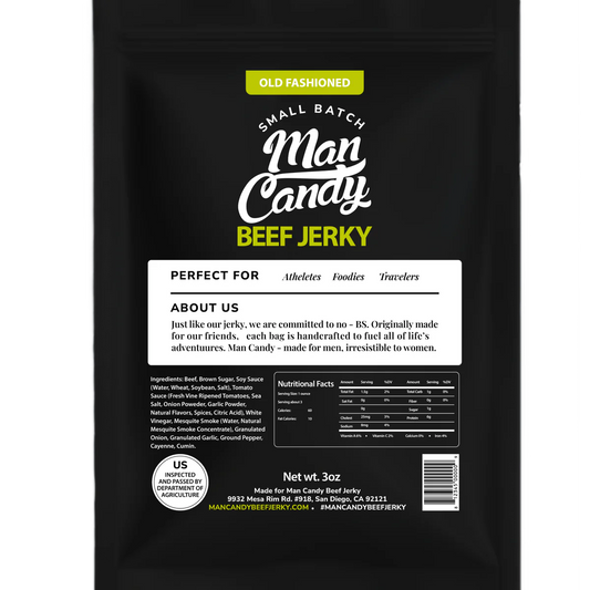 Man Candy - Old Fashioned Beef Jerky