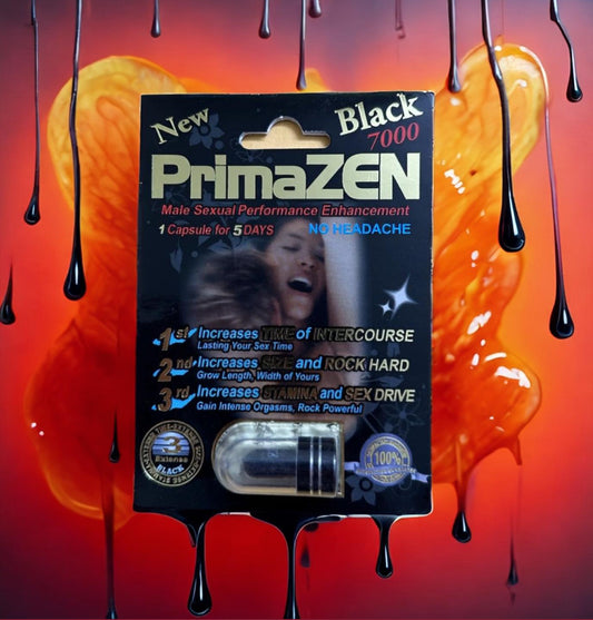 Prime ZEN – Black 7000 Capsule 5-Pack