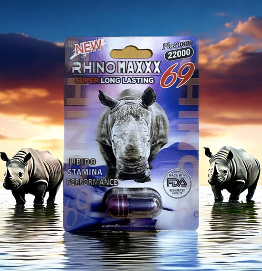 Rhino – Maxxx 22000 Capsule 10-Pack Enhancements