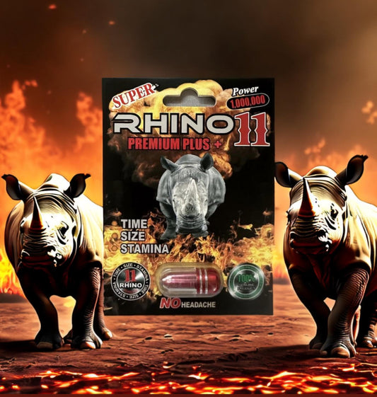 Rhino 11 – Power 900K Capsule 10-Pack