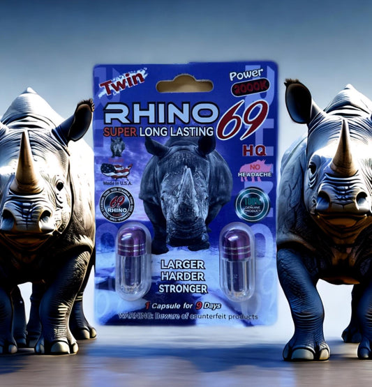 Rhino – Power 2000K Double Capsule 10-Pack Enhancements
