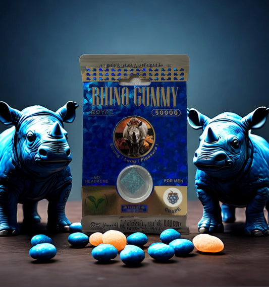 Rhino – Royal 50K Grape Gummies