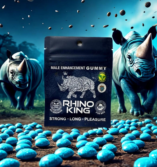 Rhino – Vegan Raspberry Gummies 10-Pack