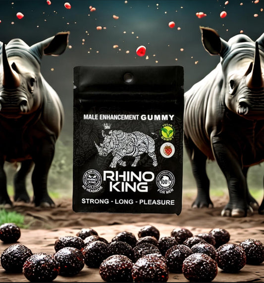 Rhino – Vegan Strawberry Gummies 10-Pack
