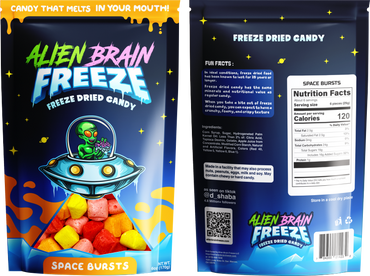 Alien Brain Freeze - Freeze Dried Space Bursts