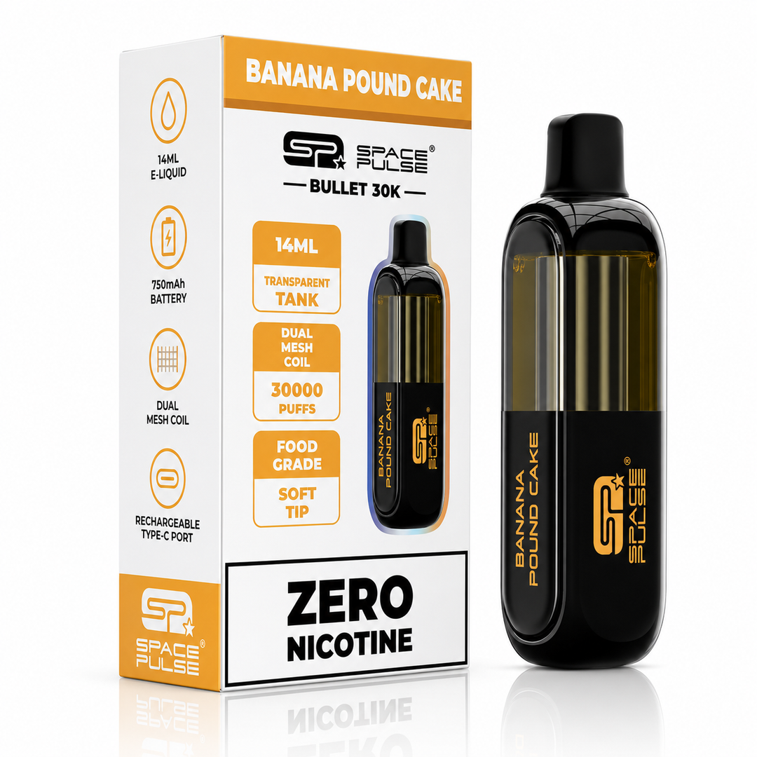 Space Pulse Banana Pound Cake Nic Free 30K