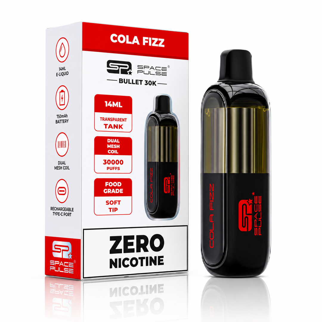 Space Pulse Cola Fizz Nic Free 30K