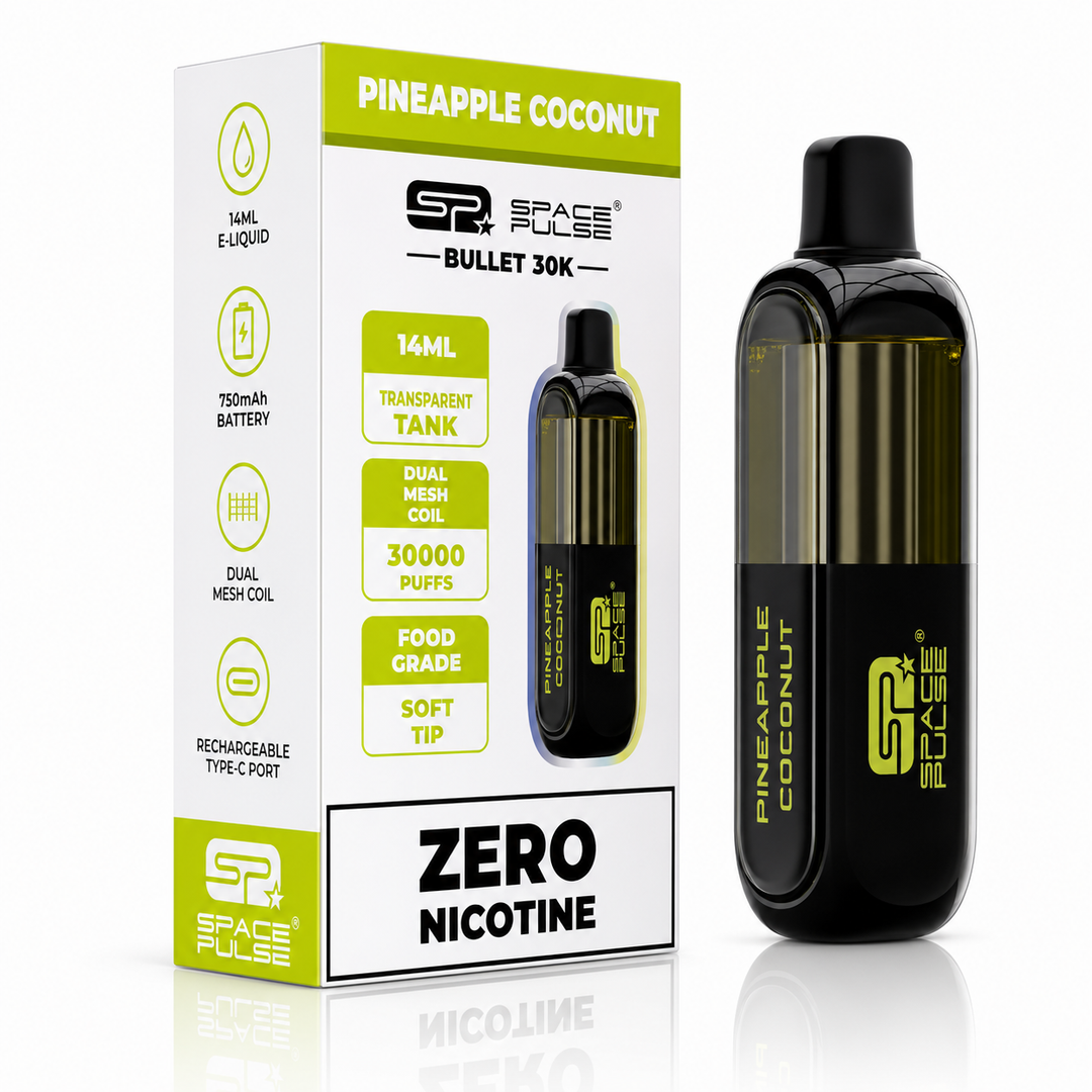 Space Pulse Pineapple Coconut Nic Free 30K