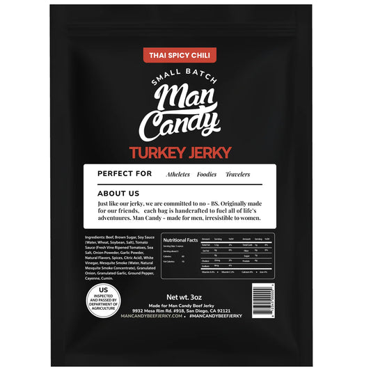 Man Candy - Thai Chili Turkey Jerky