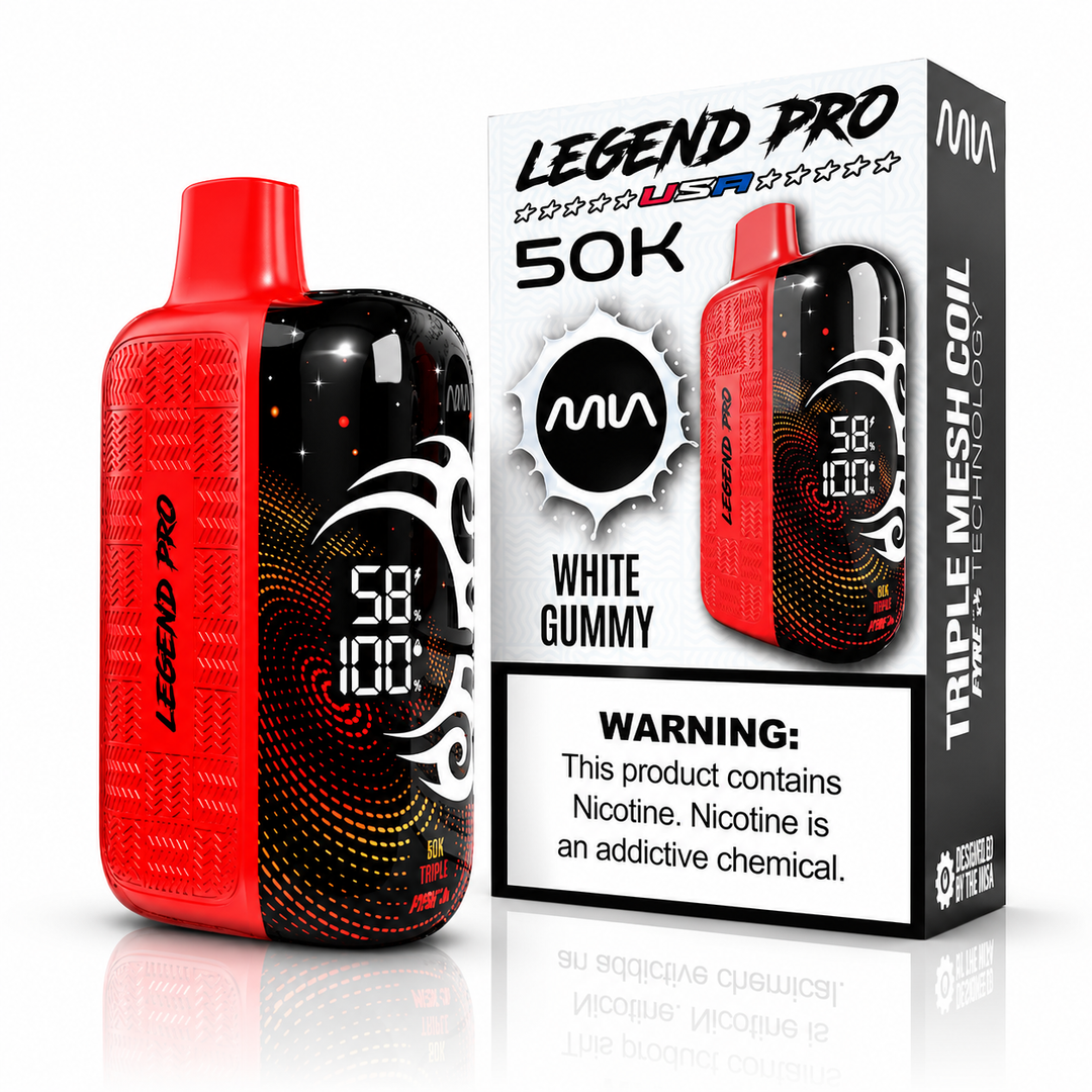 Tyson Legend Pro 50K White Gummy