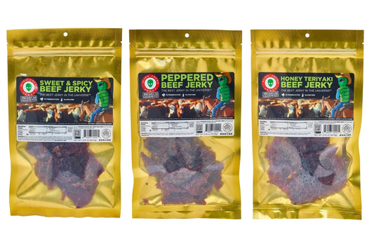 Alien Fresh Jerky - Grass-Fed Trio