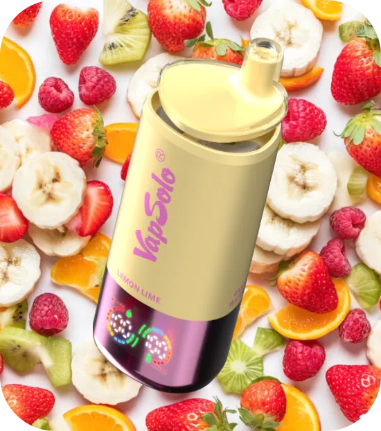 VapSolo Triple - Strawberry Banana, Raspberry Watermelon & Lemon Lime 30K 5-Pack