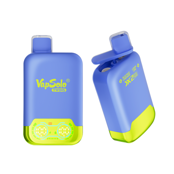 VapSolo - Twins Blue Razz Lemonade & Lemon Lime 20K