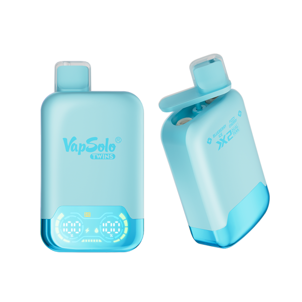 VapSolo - Twins Blueberry Ice & Frizzy Cherry 20K