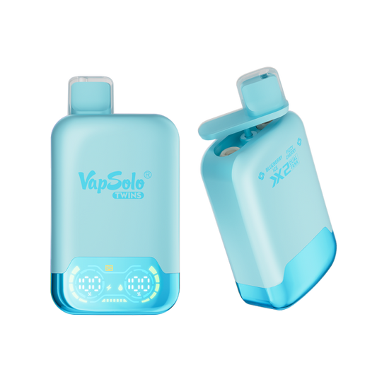 VapSolo Twins - Blueberry Ice & Frizzy Cherry 20K