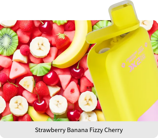 VapSolo Twins - Strawberry Banana & Fizzy Cherry 20K 5-Pack