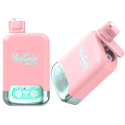 VapSolo Twins - Strawberry Ice & Mango Peach Watermelon 20K