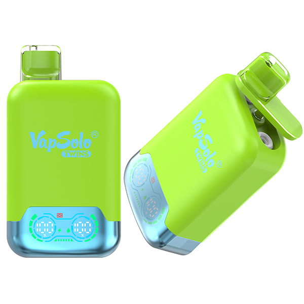 VapSolo - Twins Strawberry Kiwi & Strawberry Raspberry Cherry Ice 20K