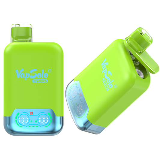 VapSolo Twins - Strawberry Kiwi & Strawberry Raspberry Cherry Ice 20K