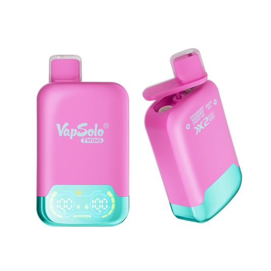 VapSolo Twins - Strawberry Raspberry Cherry & Grape Ice 20K