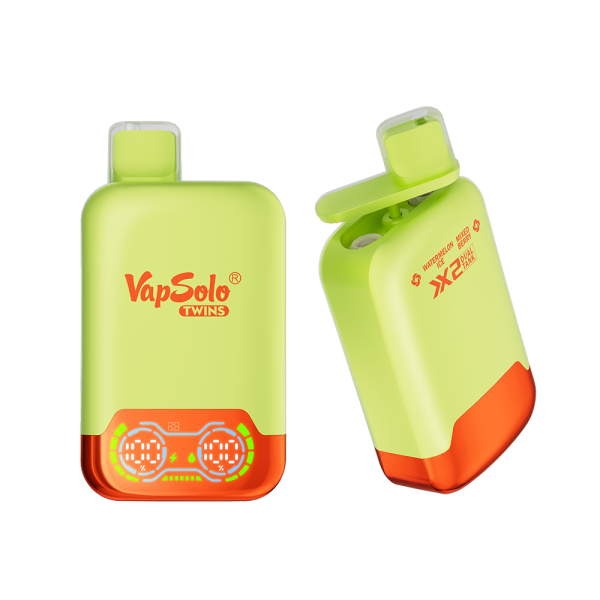 VapSolo - Twins Watermelon Ice & Mixed Berry 20K