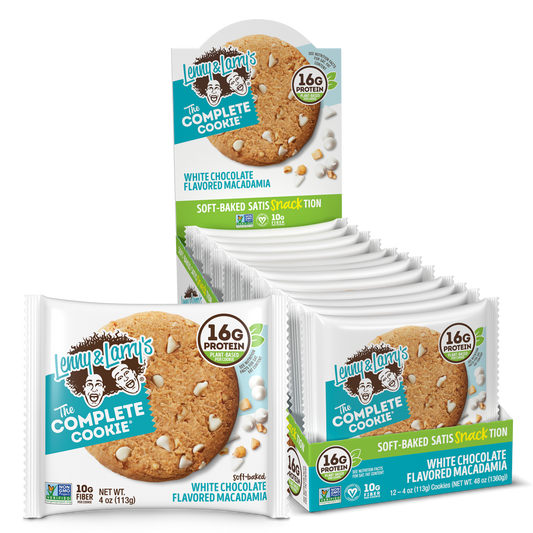Lenny & Larry's - White Chocolate Flavored Macadamia 12-Pack