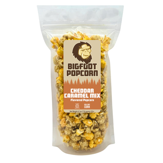 Bigfoot Popcorn - Cheddar Caramel Mix