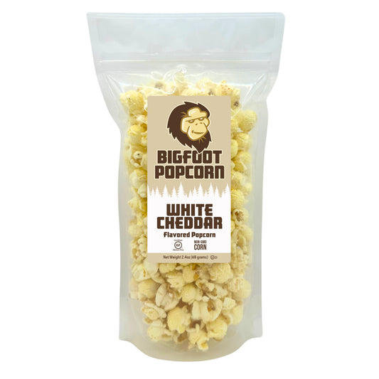 Bigfoot Popcorn - White Cheddar
