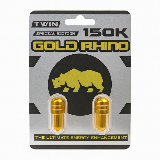 Gold Rhino - 150K Male Double Capsule